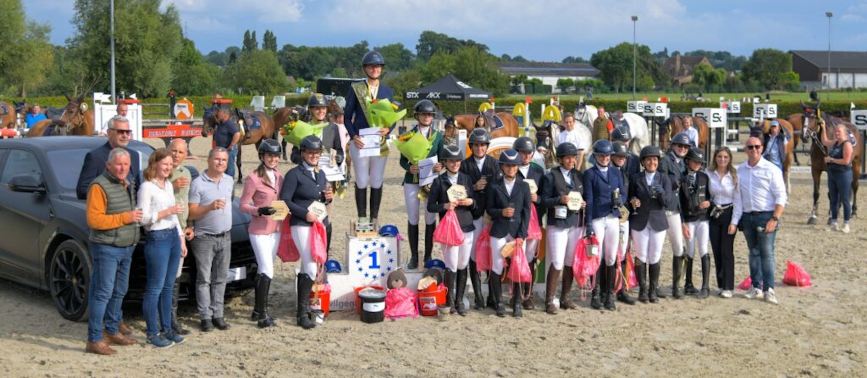 Charlotte De Koker is de nieuwe kampioene bij de amazones